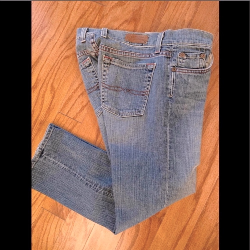 Lucky Brand Jeans Crop Sz 6 / 28 by Gene Montesand !